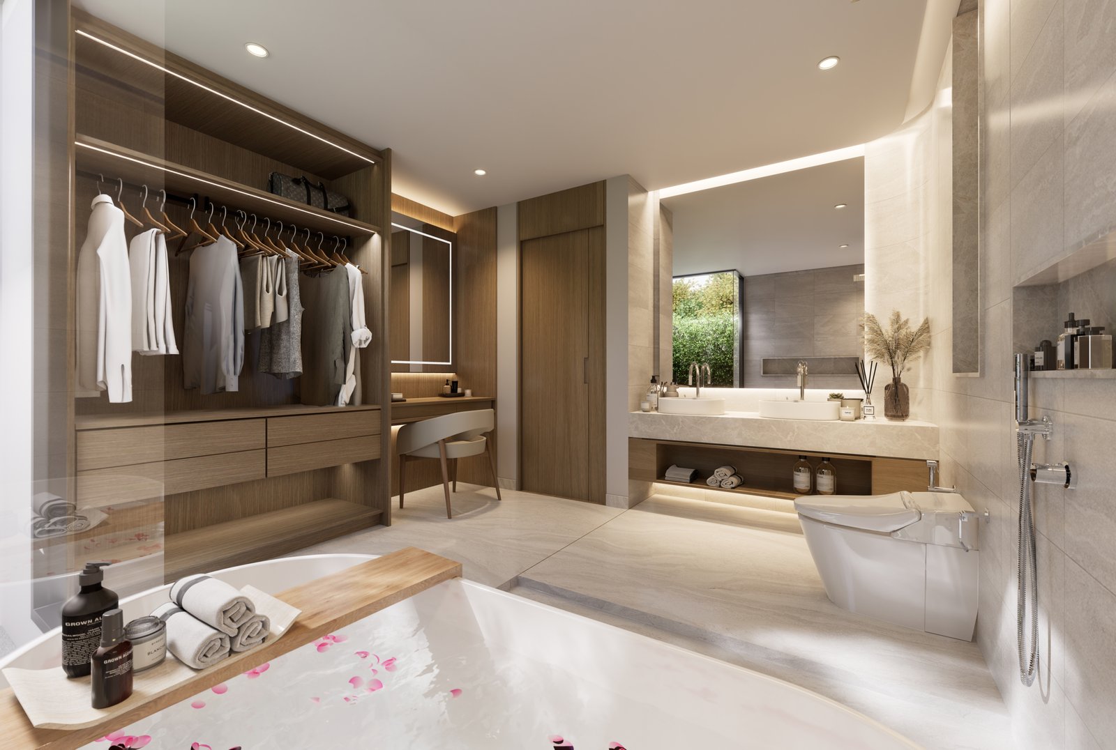 3.Bathroom – Monstera