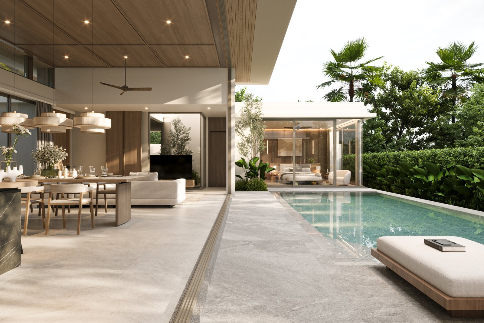 5.Pool View – Monstera