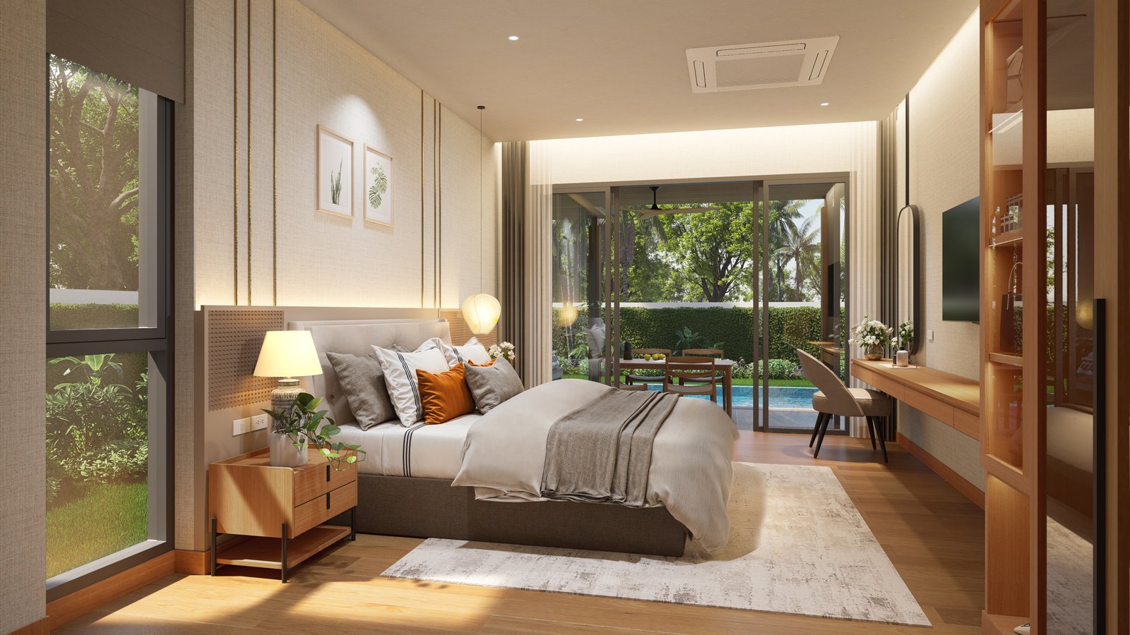 11_SECOND MASTER BEDROOM_3 BED VILLA